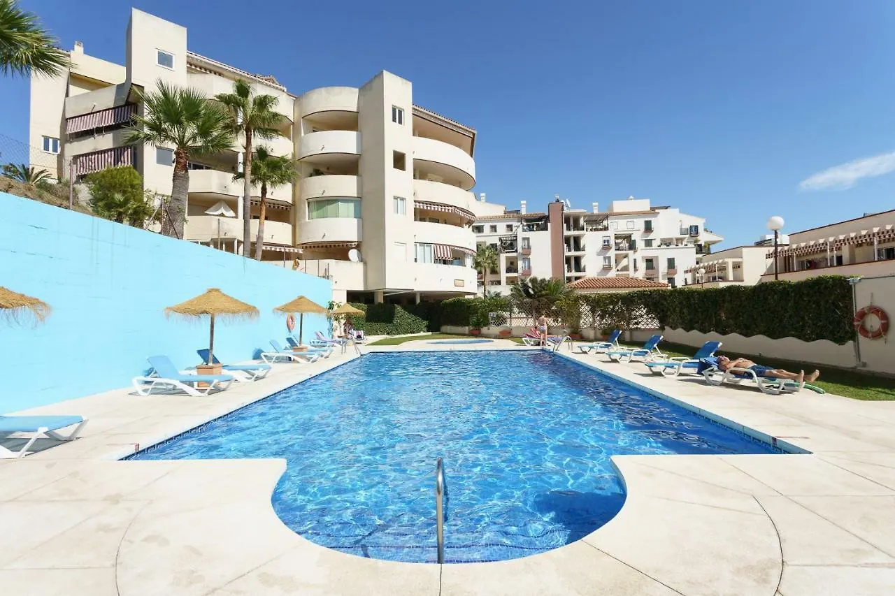 Spacious Beachfront Flat With Sea Views And Private Indoor Parking Benalmadena Apartment